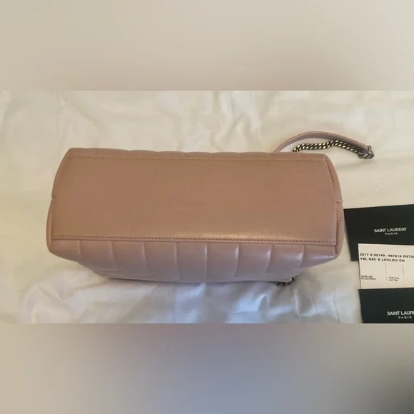 Saint Laurent LouLou small pink - Picture 12 of 16